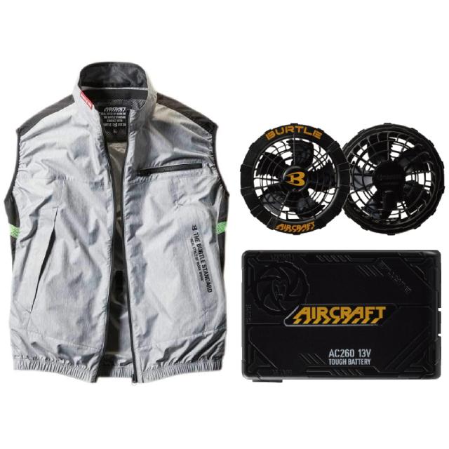 BURTLE(バートル) AIR CRAFT エアークラフト 3点セット AC1034(Mサイズ  