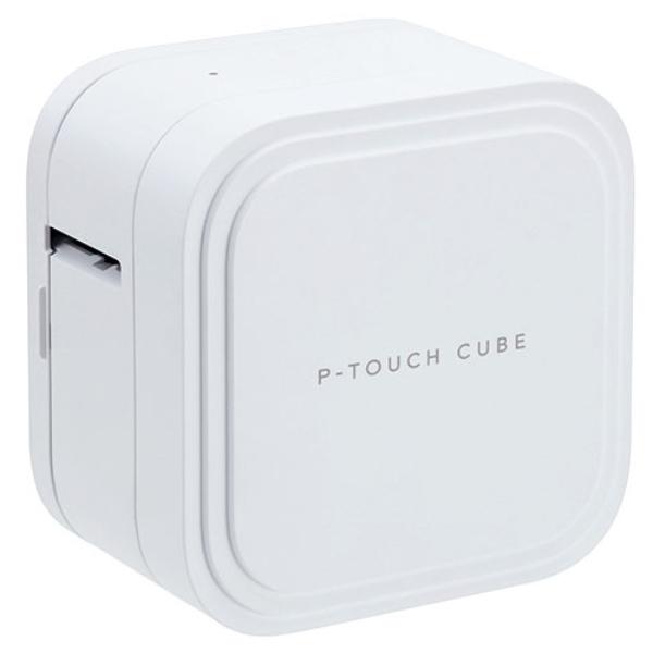 brother(ブラザー)　ラベルライター　P-TOUCH　テープ幅3.5〜36mm対応　CUBE　キューブ]　[ピータッチ　PT-P910BT[PTP910BT][4977766802024]