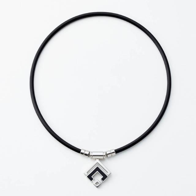 コラントッテTAOシルバー×ブラック（Ｌサイズ） コラントッテ TAO ネックレス AURA シルバー×ブラック 0100 健康