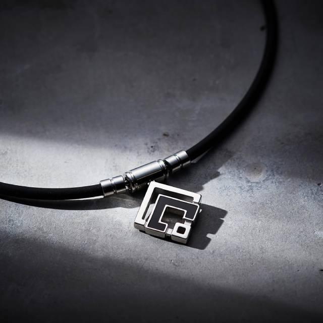 ミ*ー様 コラントツテ トップ ブラック＆シルバー コラントッテ TAO ネックレス AURA シルバー×ブラック 0100 健康
