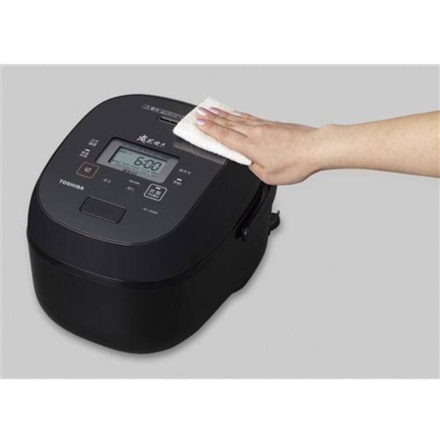 最新人気 TOSHIBA 真空IH炊飯器 炎匠炊き 鍛造かまど銅釜 10合 RC