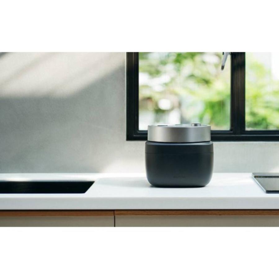 新品 BALMUDA 電気炊飯器 TheGohan【K08A-BK】3合 Amazon | バルミューダ ザ・ゴハン ブラック 3合炊き 電気炊飯器