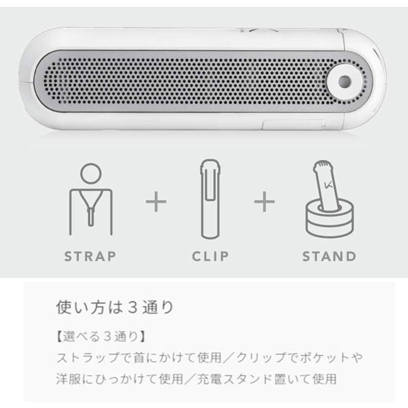 カルテック　光触媒搭載パーソナル空間除菌・脱臭機 TURNED K　MY AIR　KL-P01 K[KLP01K] ブラック｜onhome｜04