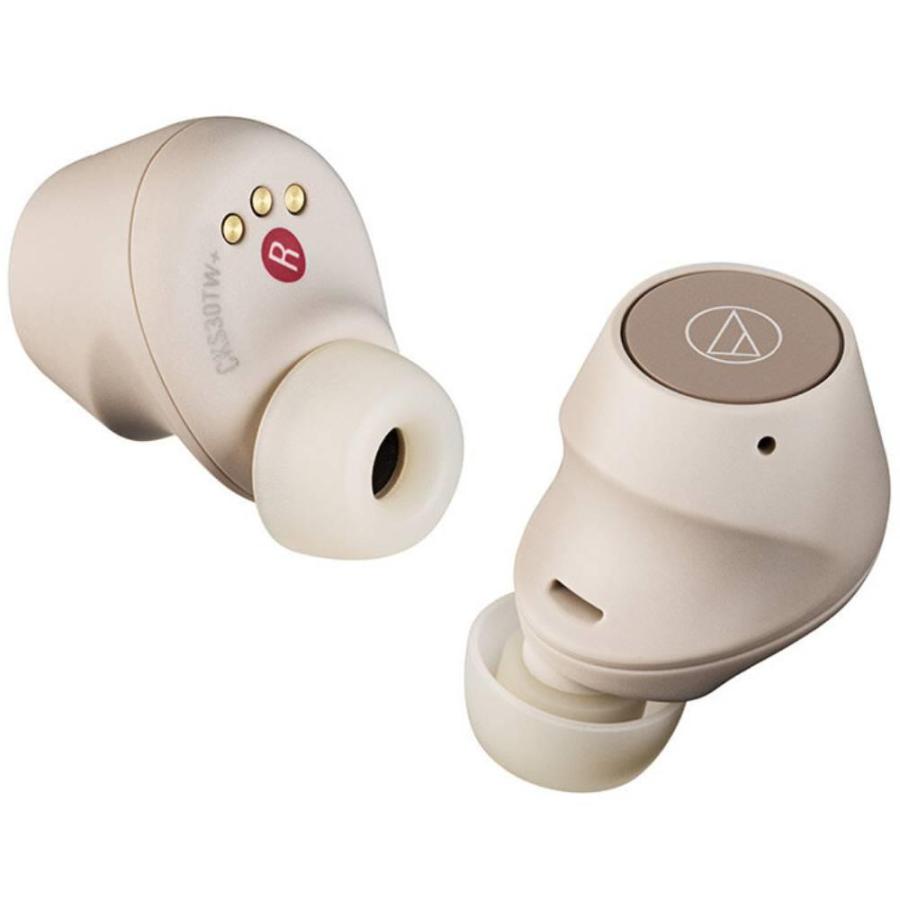オーディオテクニカ　ath-cks30tw+ ライトベージュ オーディオテクニカ（audio-technica） 完全ワイヤレスイヤホン ATH