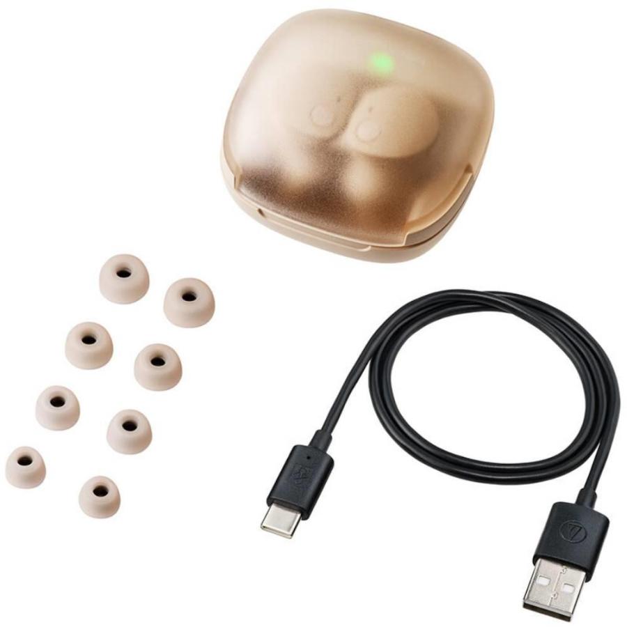 オーディオテクニカ　ノイズキャンセリング機能搭載 完全ワイヤレス　Bluetoothイヤホン　ATH-CKS50TW2 BG　ベージュ | オーディオテクニカ | 03