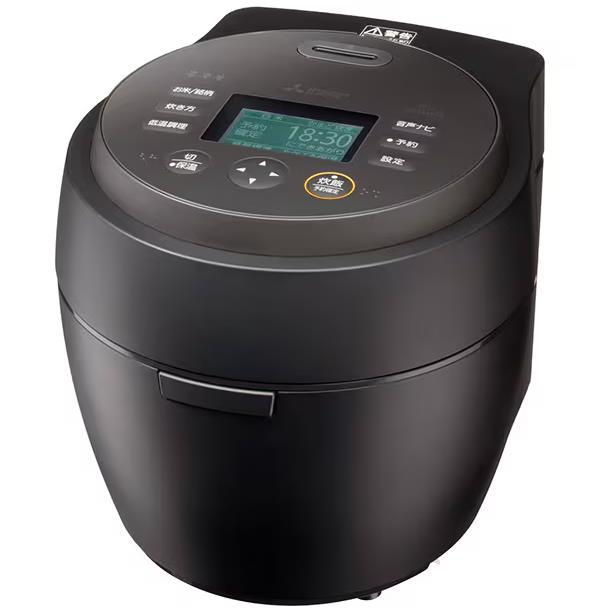 三菱電機 炊飯器 IH 5.5合 本炭釜 紬(つむぎ) NJ-BW10GA-B 三菱電機（MITSUBISHI ELECTRIC） 三菱 IHジャー炊飯器 本炭釜 紬