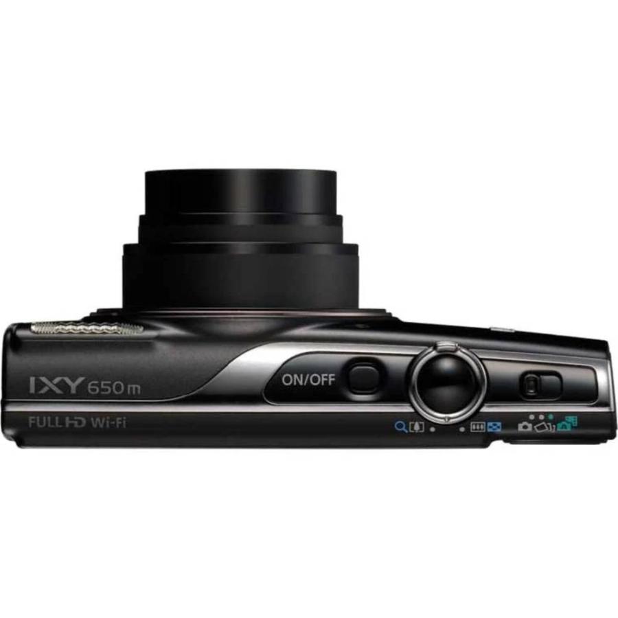 キヤノン（Canon） 2020万画素 デジタルカメラ IXY 650m ブラック