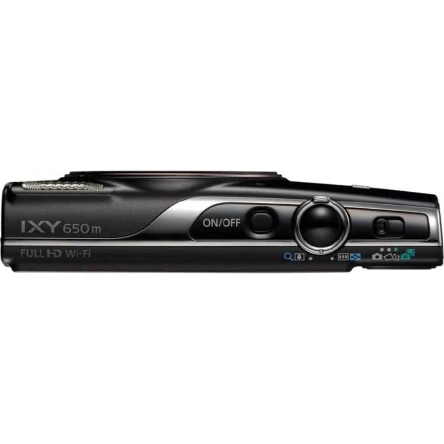 キヤノン（Canon） 2020万画素 デジタルカメラ IXY 650m ブラック