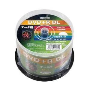 HIDISK ハイディスク 2020春夏新作 DVD+R DL 定番キャンバス 8倍速 片面2層 50枚組 HDD+R85HP50