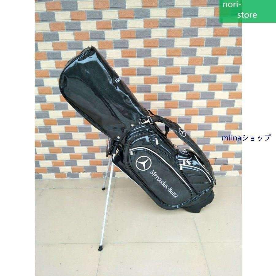 ★Benz★ メルセデスベンツゴルフ キャディバッグ スタンド キャディーバック ゴルフバッグ 人気 スタンド式 キャディバッグ スタンド キャディーバック ゴルフバッグ