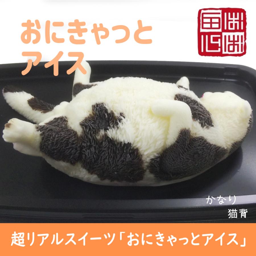 おにきゃっと アイス 超リアル 猫型 アイススイーツ 誕生日・結婚お祝い・内祝・快気内祝のプレゼントにも最適 | ブランド登録なし | 10