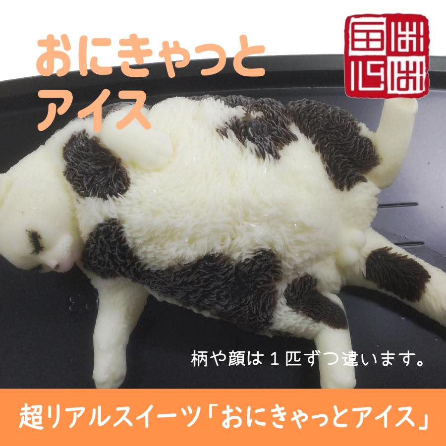 おにきゃっと アイス 超リアル 猫型 アイススイーツ 誕生日・結婚お祝い・内祝・快気内祝のプレゼントにも最適 | ブランド登録なし | 06
