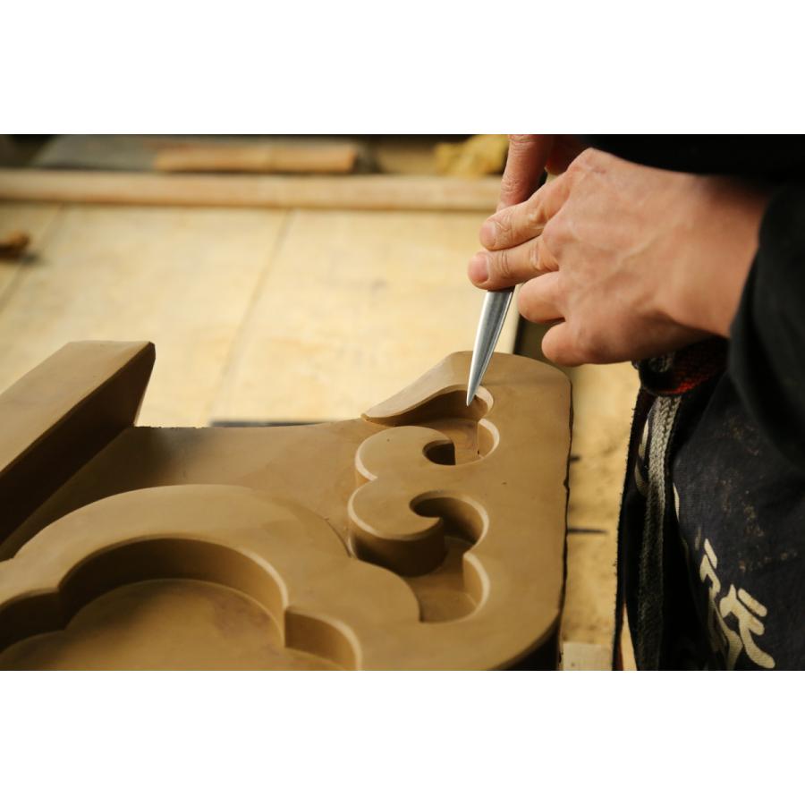 鬼瓦ティッシュケース（睨み顔の鬼瓦） 