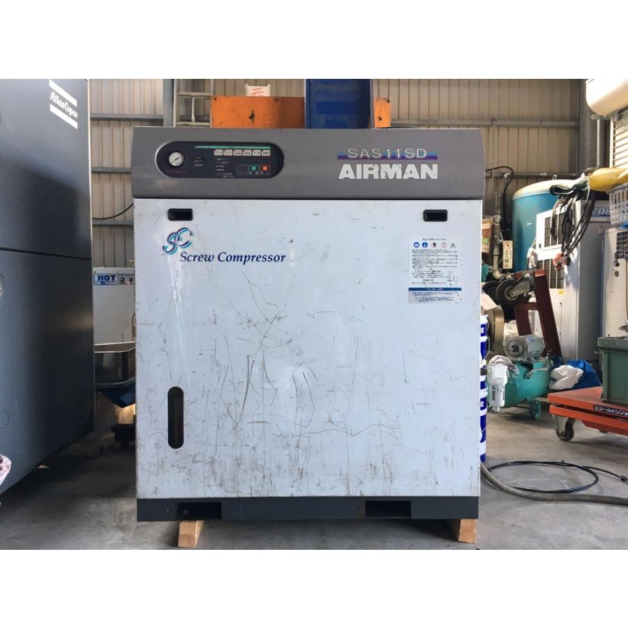 北越工業 中古 コンプレッサー SAS11SD-67 : コンプレッサーの 北越工業 中古 コンプレッサー SAS11SD-67 : コンプレッサーの