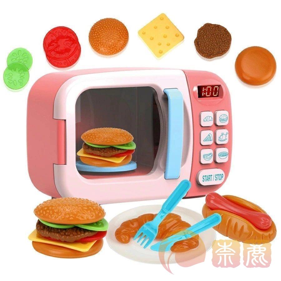 電子レンジおもちゃ 子供キッチンプレイセット ままごと 電子レンジおもちゃ 子供キッチンプレイセット ままごと