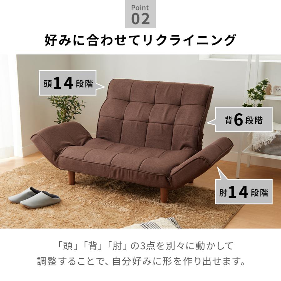 ハイバッグ　ソファ　奥行きコンパクト 9/1限定 ポイント10倍】2人掛け ソファ ハイバック レザー