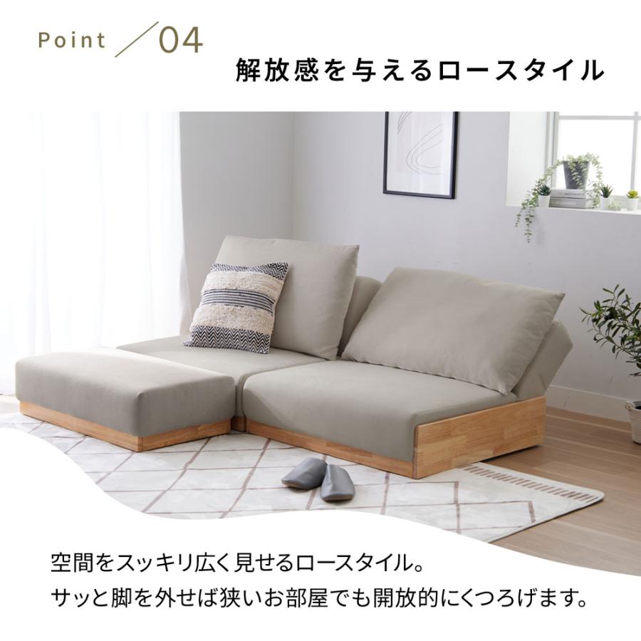 ソファーベッド　3人掛け　新品　未使用　幅180 ソファベッド 3人掛け 幅180cm セミダブル リクライニング クッション