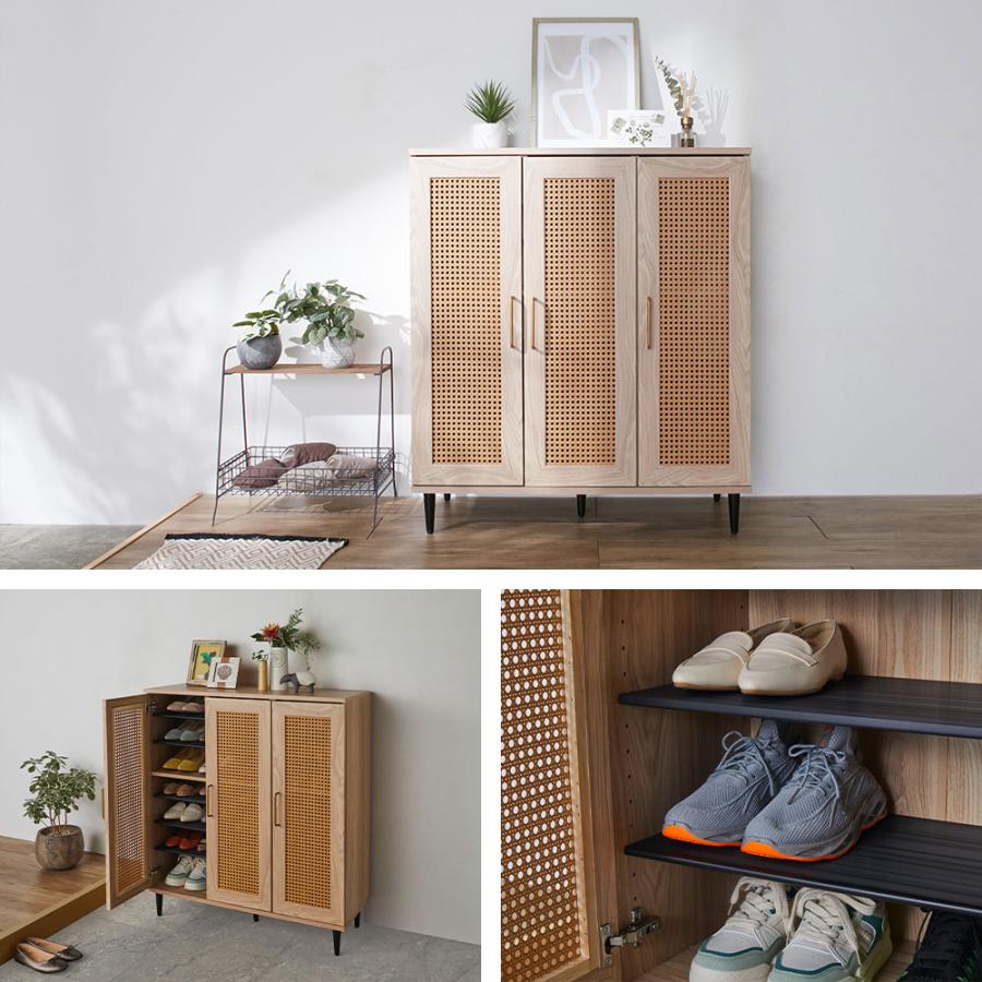 iellio 靴箱 消臭 大容量 スリム 下駄箱 シューズボックス 通気性