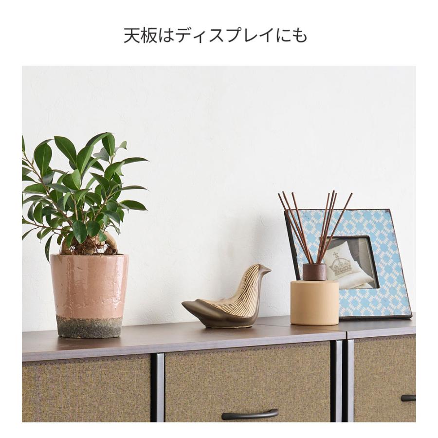 収納ボックス チェスト ファブリック 9杯 スチールフレーム 軽量 通気性 タンス たんす 衣類収納 衣類ケース 組立簡単_12