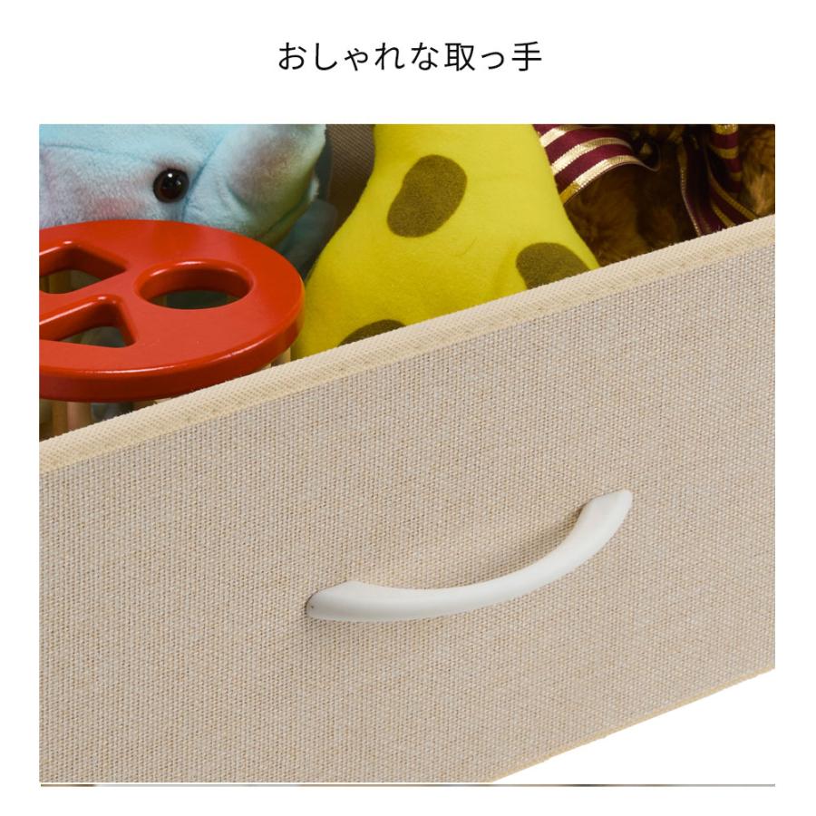 収納ボックス チェスト ファブリック 9杯 スチールフレーム 軽量 通気性 タンス たんす 衣類収納 衣類ケース 組立簡単_10