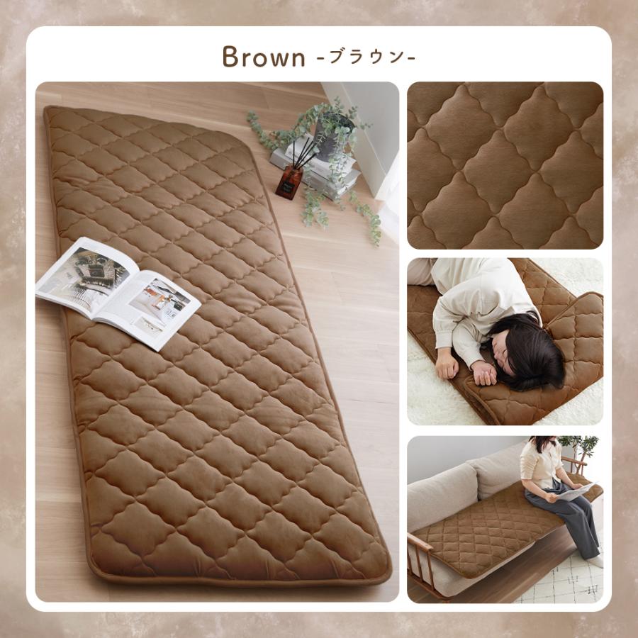 iellio ごろ寝マット 180cm 大人 カバー 抗菌防臭 70×180cm ごろ寝布団