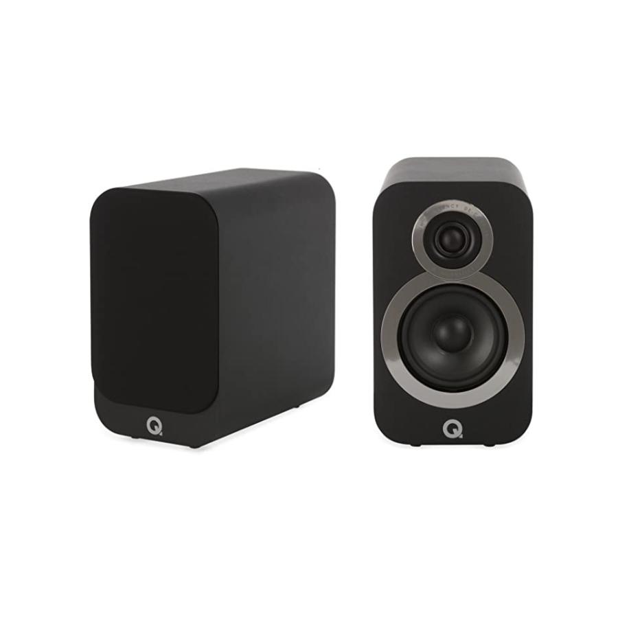 スピーカー・ウーファー Q acoustics 3010i Q Acoustics 3010i 1ペア Black色 ブックシェルフスピーカー