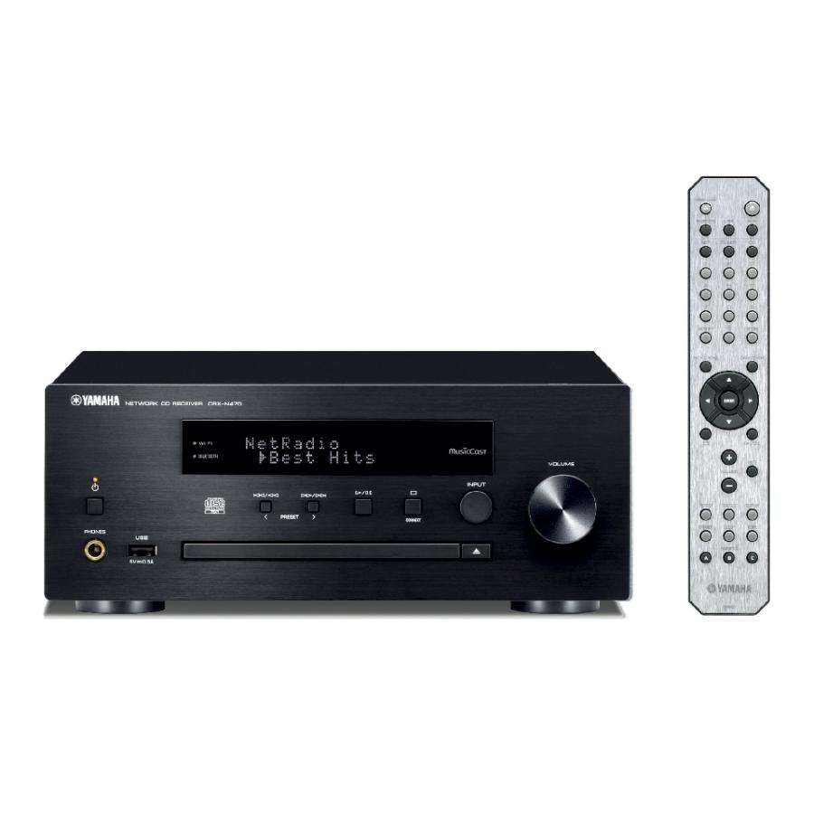 YAMAHA ヤマハ CRX-N470(B) ネットワークCDレシーバー 廃番貴重品