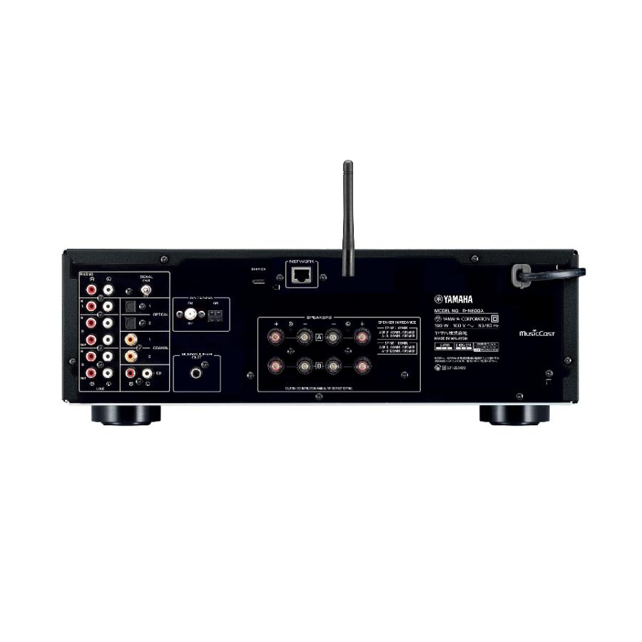 ヤマハ R-N600A アンプ 未開封 在庫有」YAMAHA R-N600A シルバー ネットワークレシーバー | アンプ