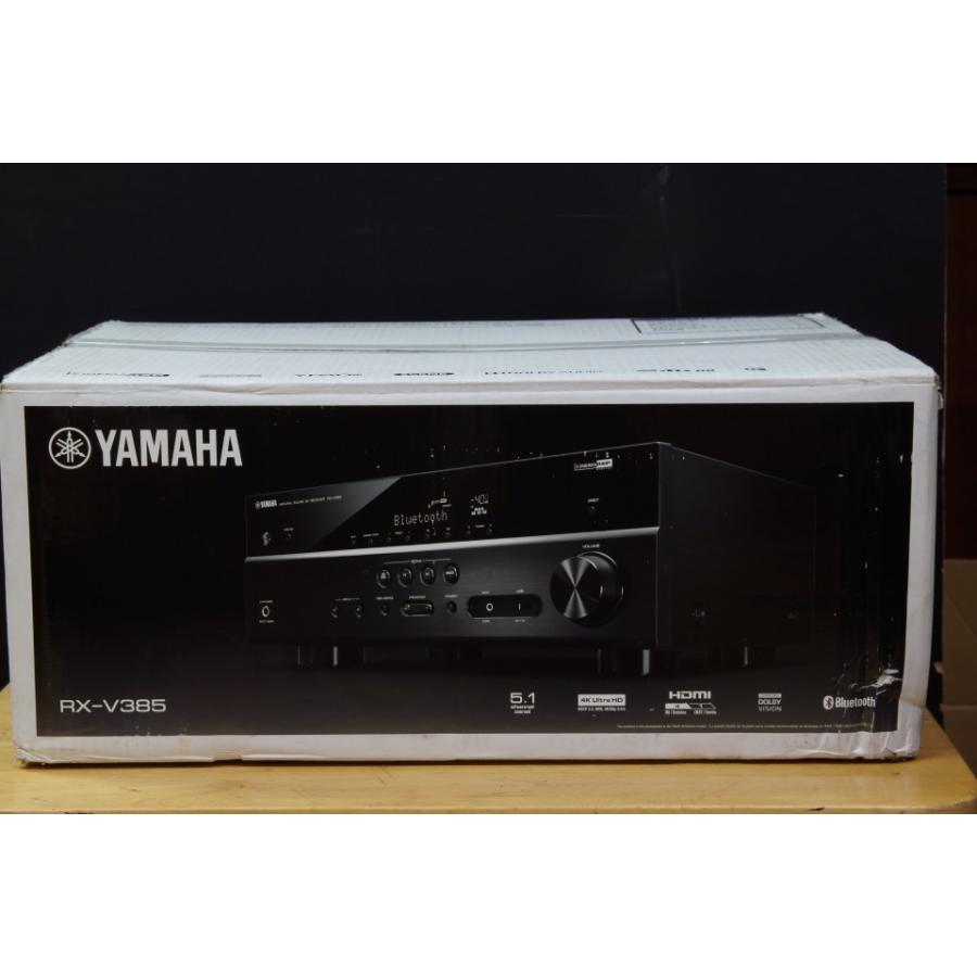 YAMAHA ヤマハ RX-V385(B) メーカーデモ機 メーカー保証