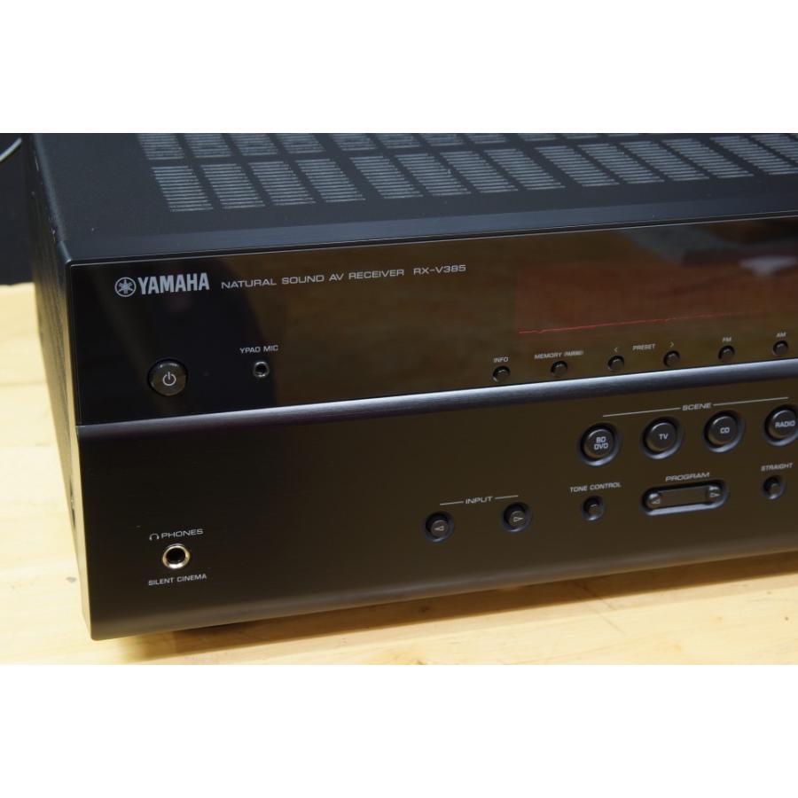YAMAHA ヤマハ RX-V385(B) メーカーデモ機　メーカー保証 | YAMAHA | 04