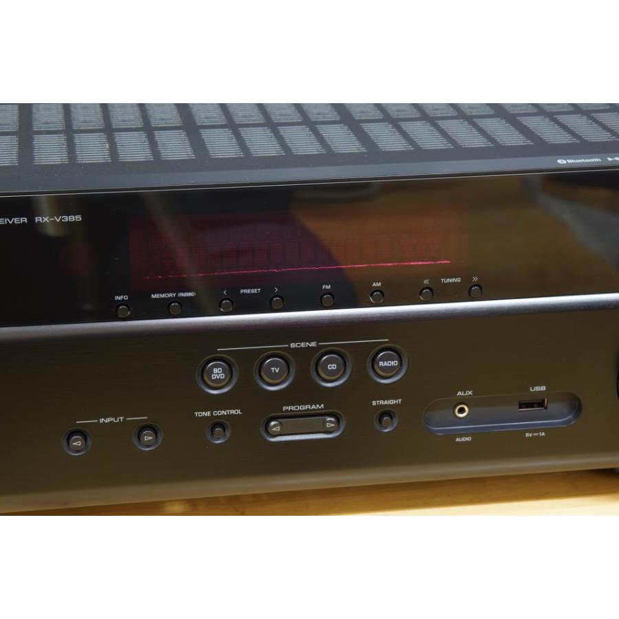 YAMAHA ヤマハ RX-V385(B) メーカーデモ機　メーカー保証 | YAMAHA | 05