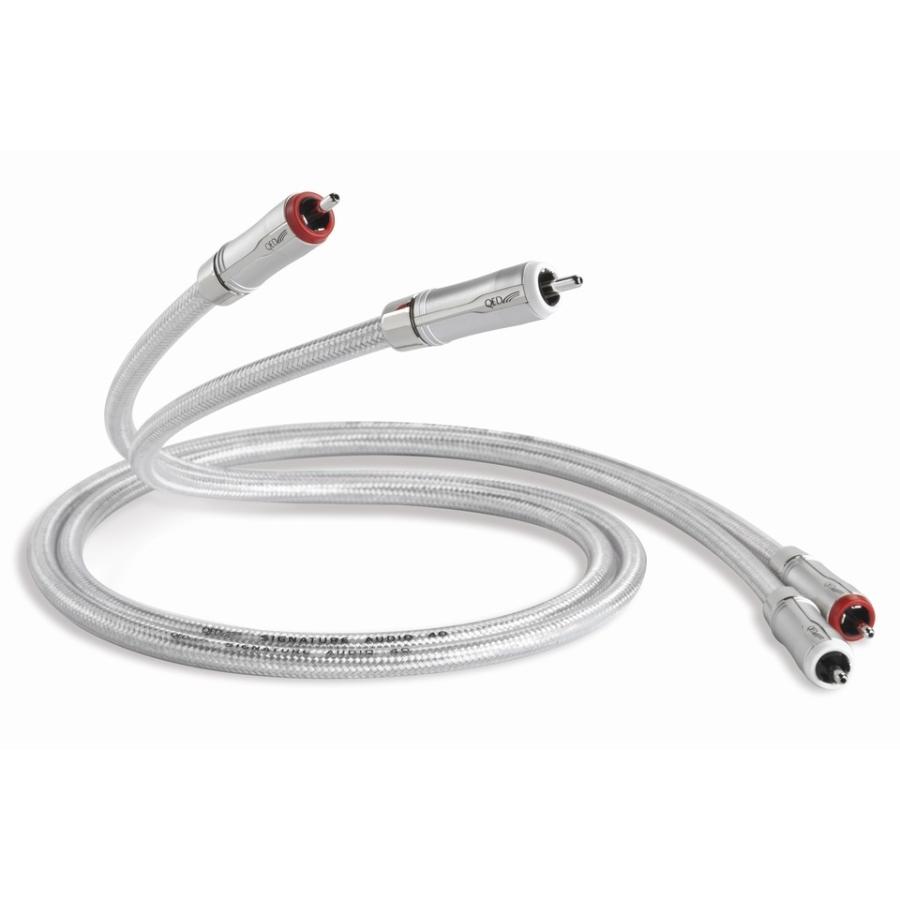 正規品 QED - Signature Audio40/1.0m（RCA・ペア） QED キューイーディー Signature Audio40 1.0m RCAケーブル : オンケン