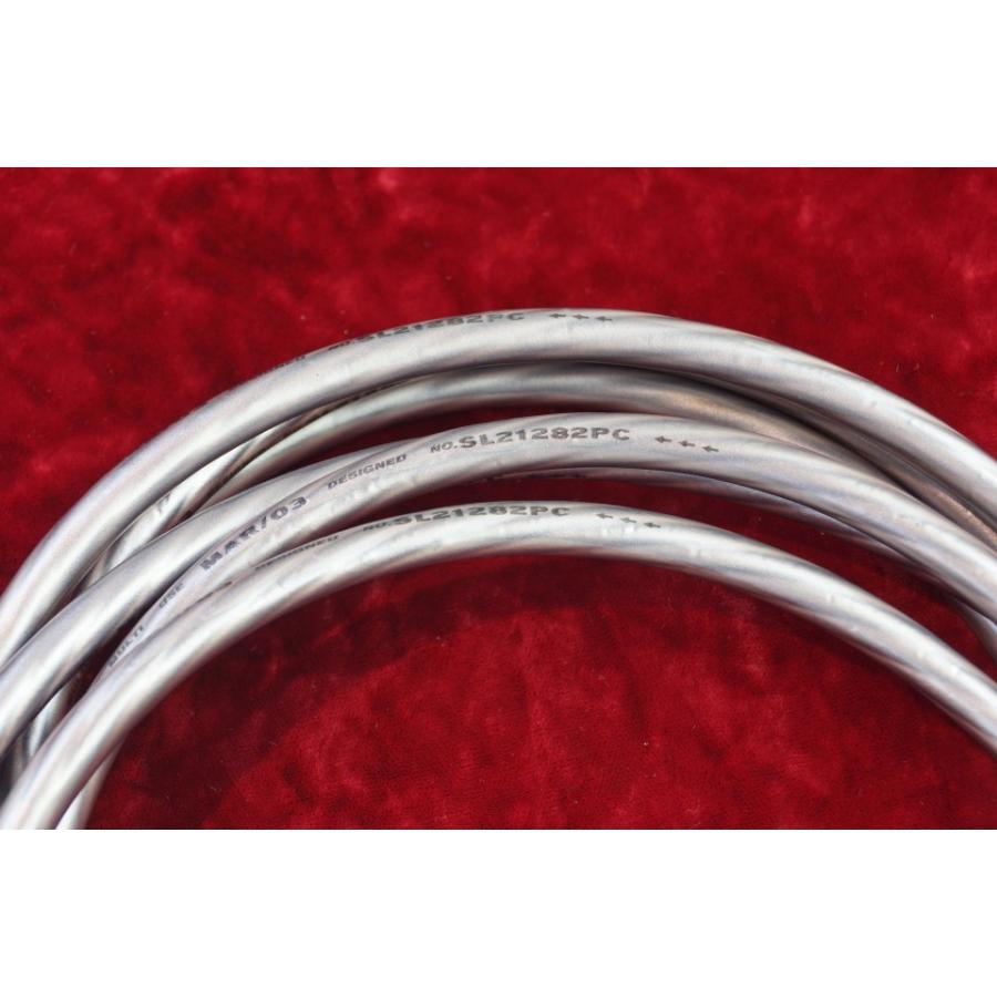 SHARKWIRE SL21282PC 3.4m 純銀 スピーカーケーブル 切余未使用品