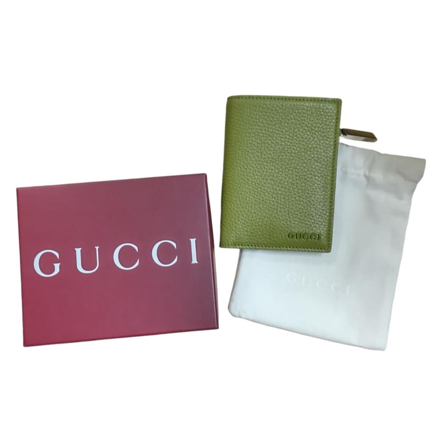 中古品】GUCCI グッチ コインウォレット 財布 グレーインテリア 817021  