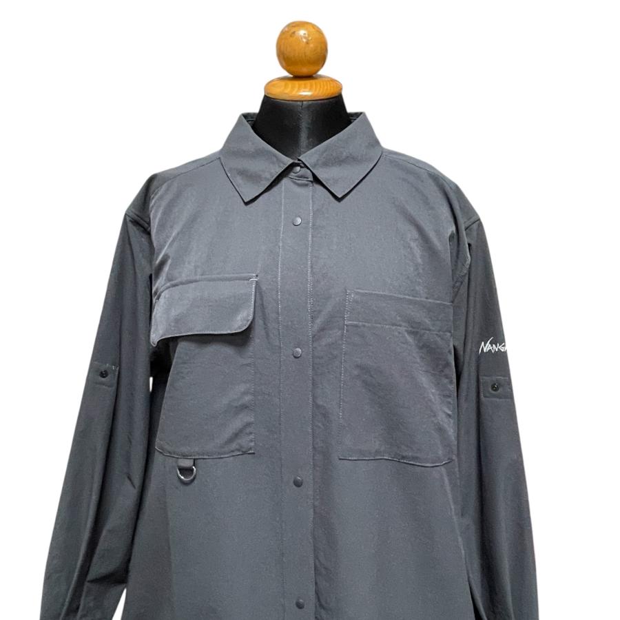 ◆未使用品◆ナンガ NANGA NW2412-1H202-B ワンピース W/SMALL ブラック シャツ 長袖 エアクロス コンフィー Q97876NR |  | 01