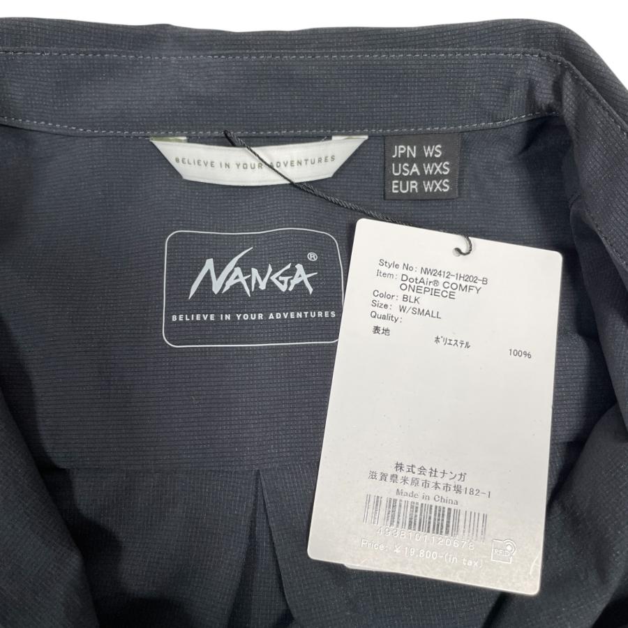 ◆未使用品◆ナンガ NANGA NW2412-1H202-B ワンピース W/SMALL ブラック シャツ 長袖 エアクロス コンフィー Q97876NR |  | 06