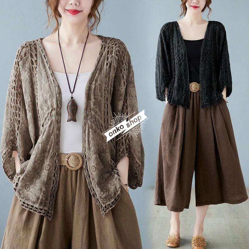 カーディガン レディース 夏 羽織 羽織り 羽織もの 透ける 透け