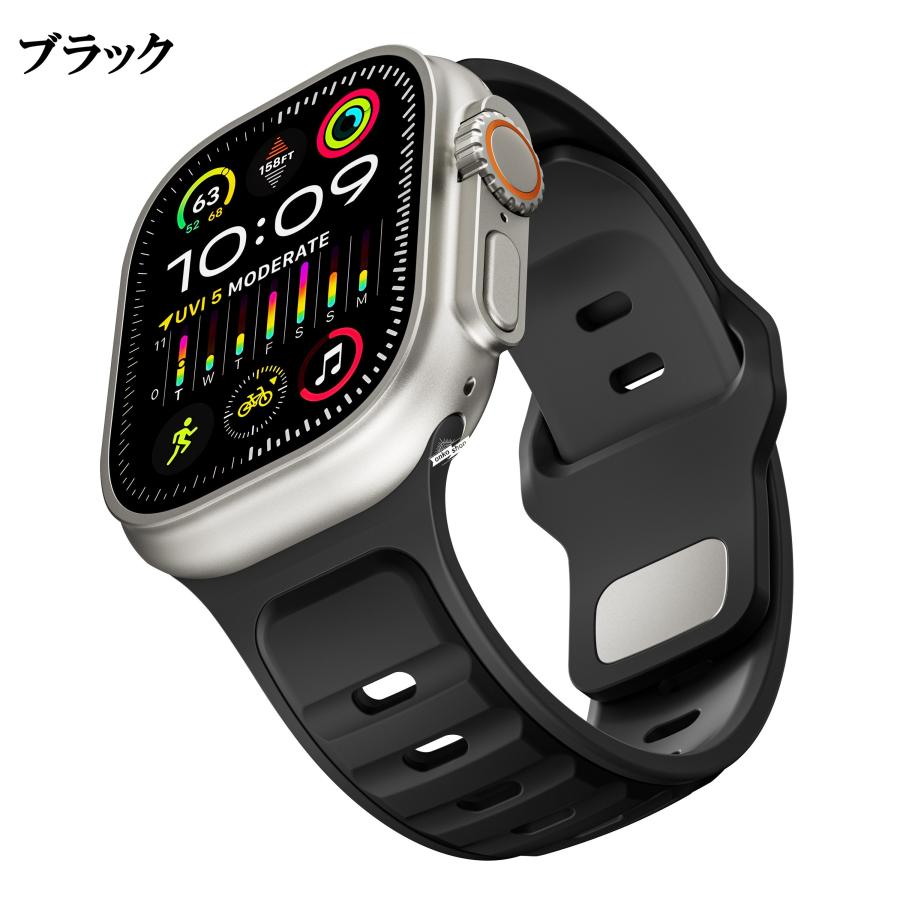 アップルウォッチ バンド apple watch 44mm ベルト シリコン