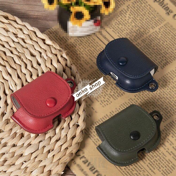 AirPods Pro 3 ケース 第3世代 カバーストラップ付き PUレザー