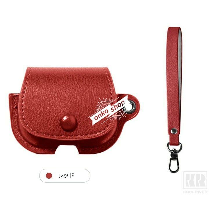 AirPods 3ケース 全面保護 落下防止 ストラップリング レッド 赤 AirPods 3ケース 全面保護 落下防止 ストラップリング レッド 赤