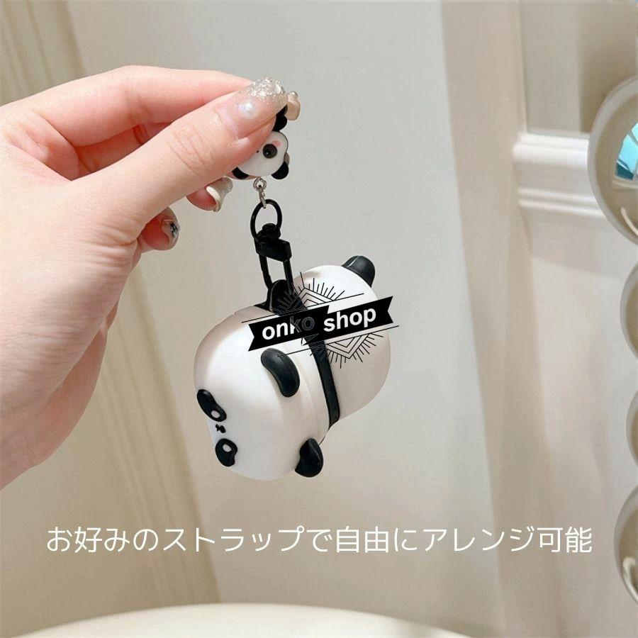 AirPods ケース パンダ Pro 3 AirPods4 カバー かわいい 4 シリコン