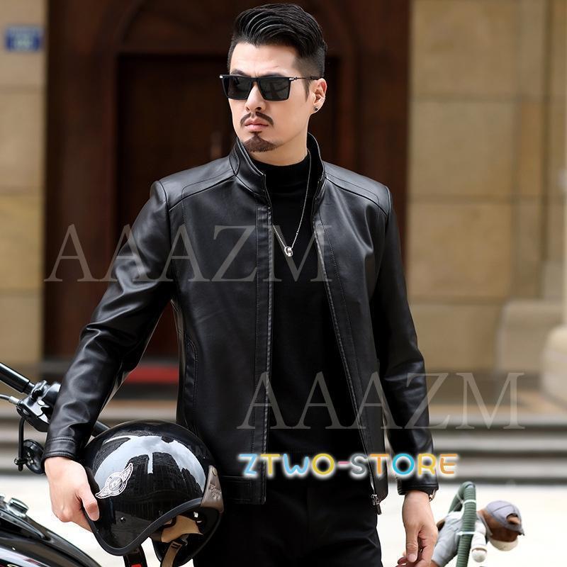 革ジャン メンズ おしゃれ 本革 レザージャケット 羊革 バイク
