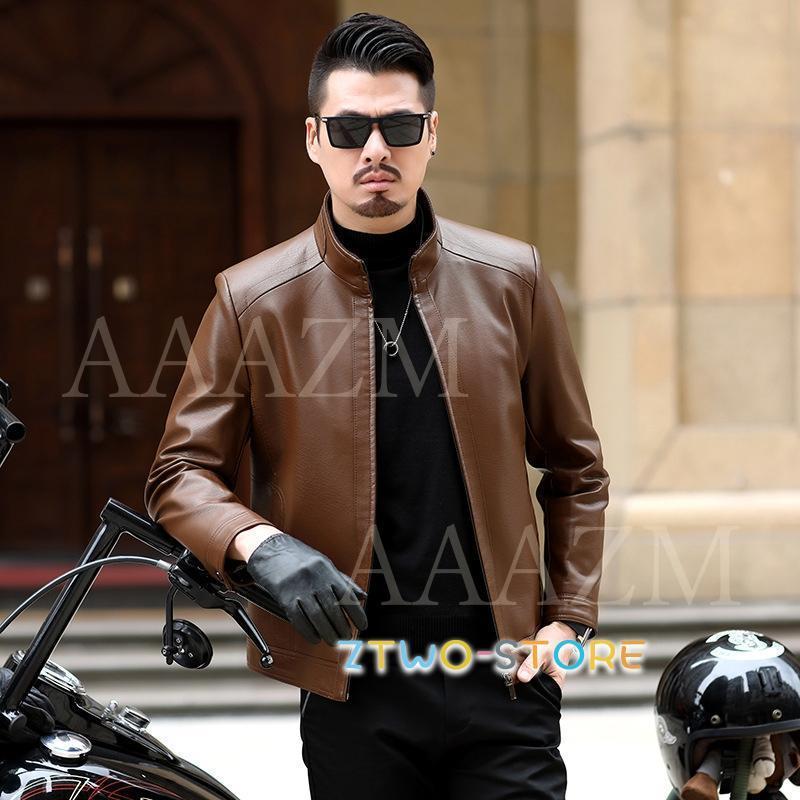 新入荷◆革ジャンメンズ 上質羊革 ◆本革レザージャケット スタジャン系2047 ka74-15.jpg