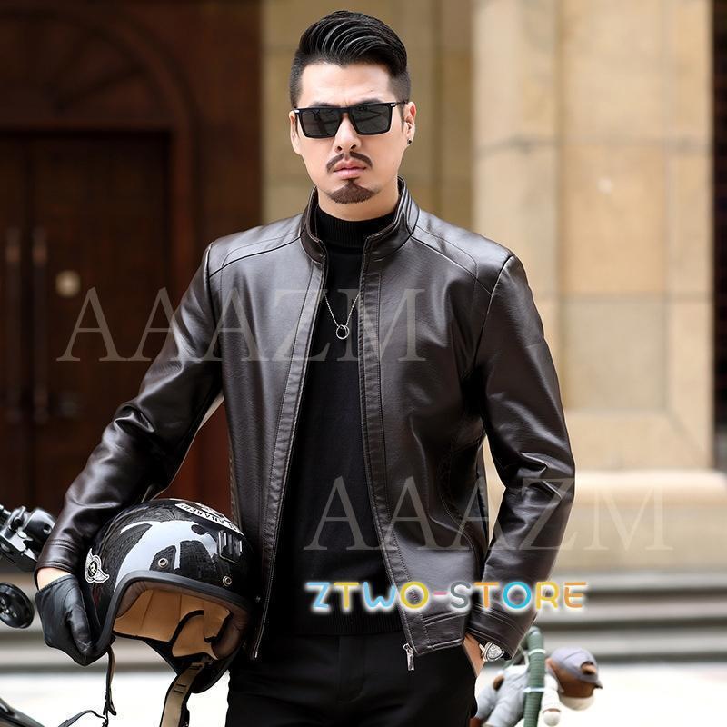 革ジャン メンズ おしゃれ 本革 レザージャケット 羊革 バイク