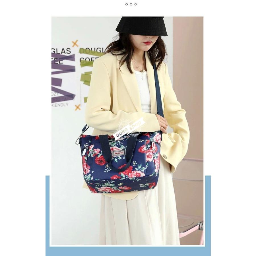 バッグ 総柄 花柄 トートバッグ レディース ショルダーバッグ カバン