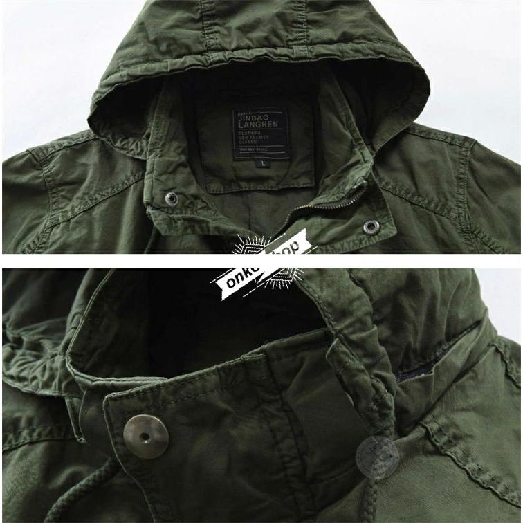 モッズコート メンズ ミリタリーコート アウター M-51パーカ