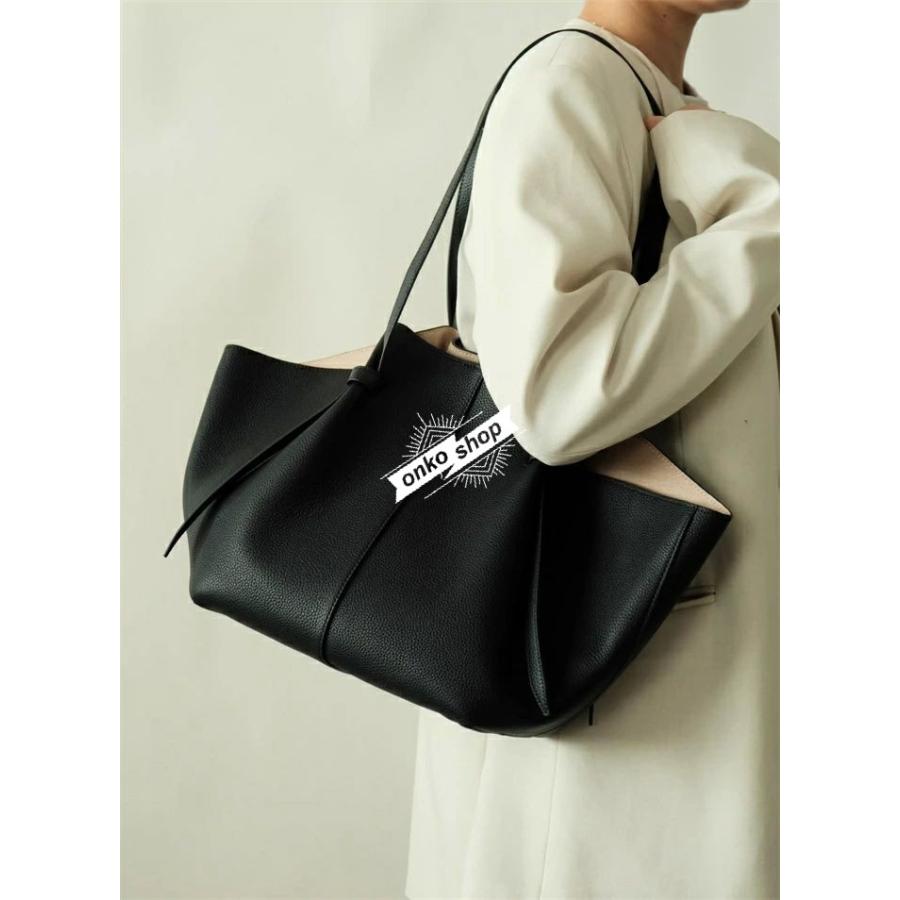 トートバッグ 本革 ハンドバッグ レディース 大きめ 通勤バッグ