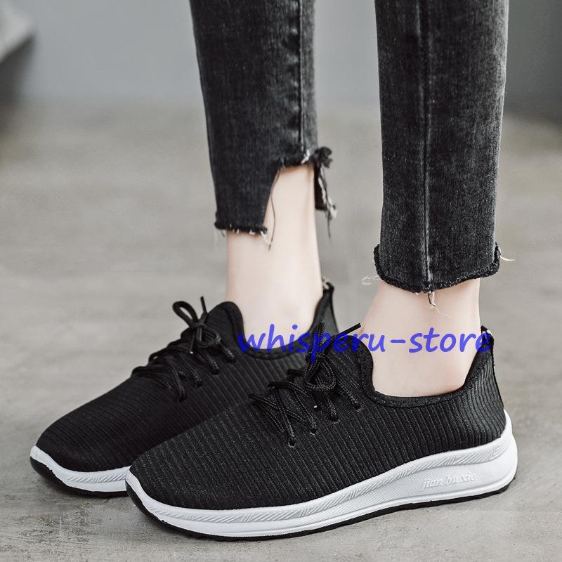 スニーカー レディース 通気 スリッポン 軽い スポーツシューズ ナース