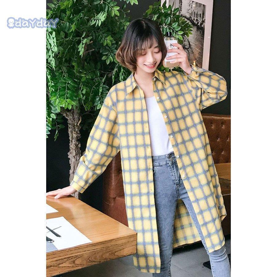 シャツワンピース ロング丈 レディース チュニック ワンピース 9