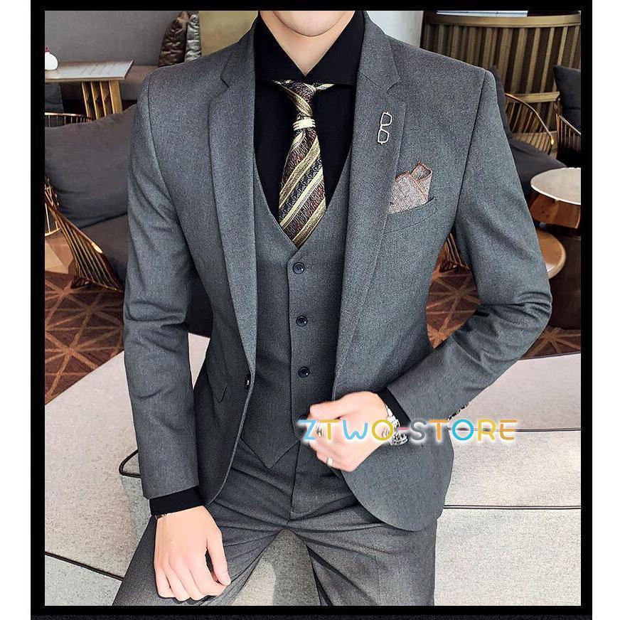 3ピーススーツ セットアップ フォーマル メンズスーツ タキシードスーツ 1つボタンスーツ 二次会 成人式 就職活動 ビジネススーツ 結婚式 披露宴 お洒落 3ピーススーツ セットアップ フォーマル メンズスーツ タキシード